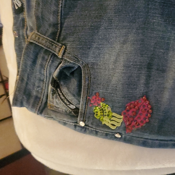 ROCAWEAR JEANS SIZE 11...Like new worn one time - Picture 2 of 7